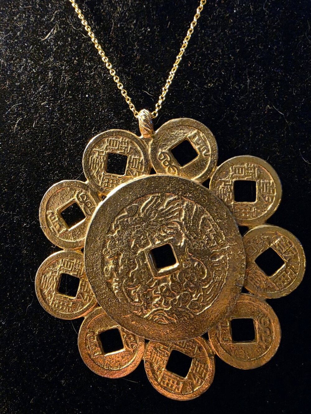 Kenneth Lane Asian Flair Pendent.
